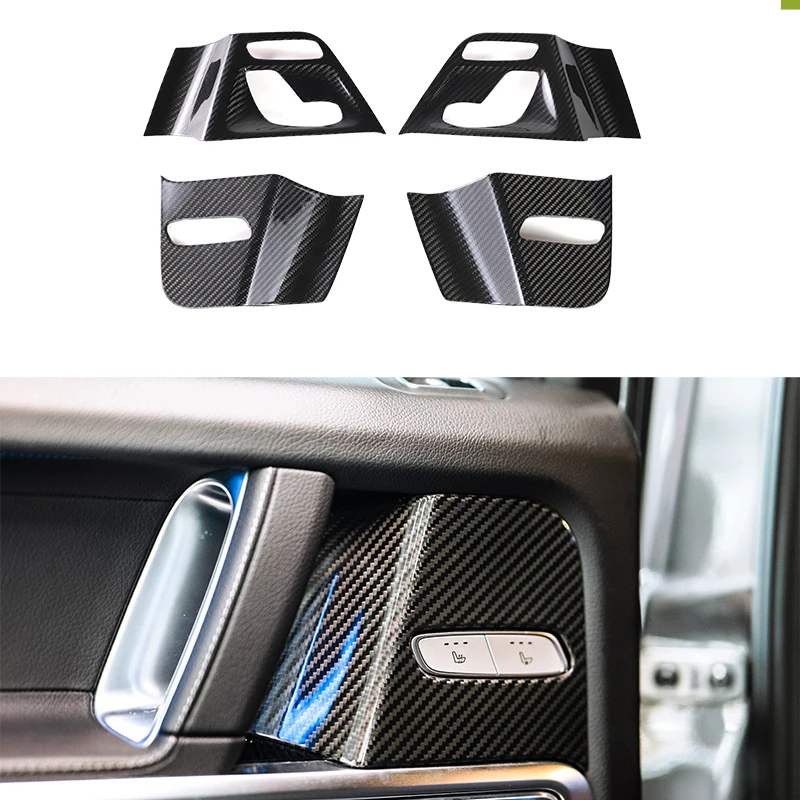 2019-2023Year Car Inside W463A Door Trims Cover G500 G63 Inner Door Covers Carbon Fiber Interior Trims Handle Trims Carbon plate
2019-2023Year Car Inside W463A Door Trims Cover G500 G63 Inner Door Covers Carbon Fiber Interior Trims Handle Trims Carbon plate