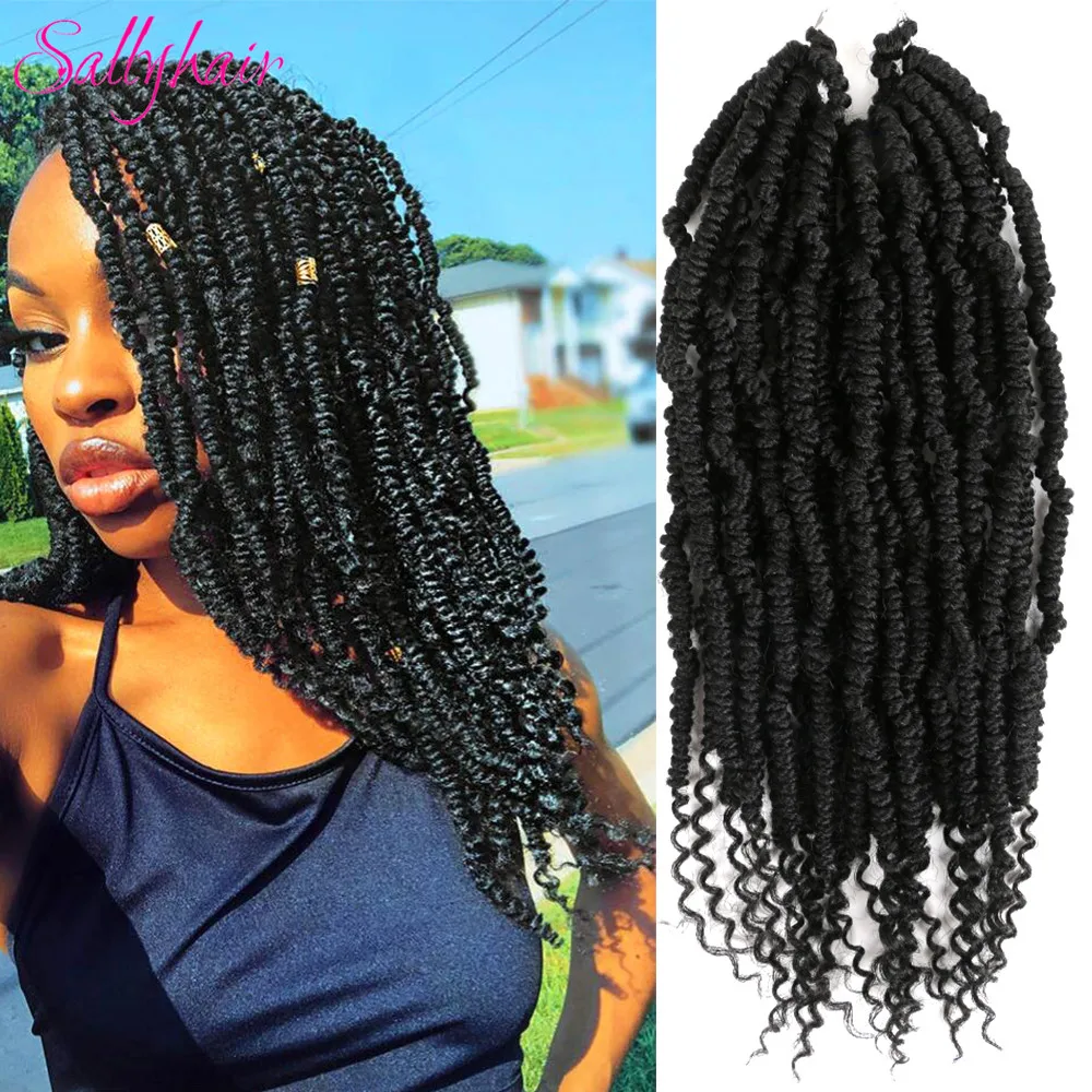 Sallyhair синтетические косички для вязания крючком, волосы с эффектом омбре, предварительно закрученные Пружинные закрученные косички для наращивания волос
Sallyhair синтетические косички для вязания крючком, волосы с эффектом омбре, предварительно закрученные Пружинные закрученные косички для наращивания волос
