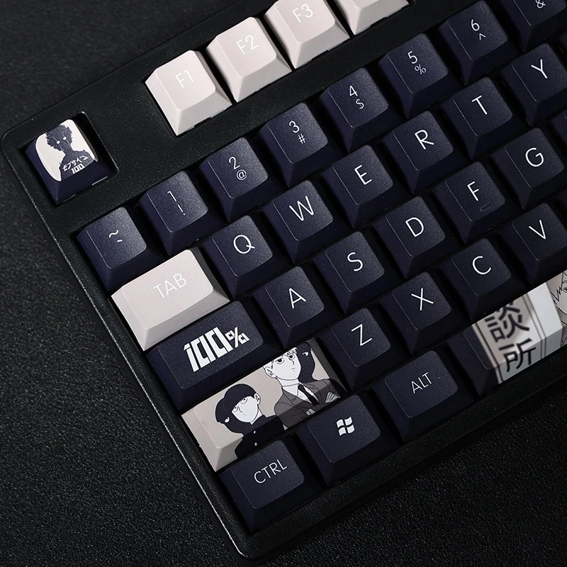 108 Keys PBT Dye Subbed Keycaps Cartoon Anime Gaming Key Caps Mob Psycho 100 Keycap For ANSI 61 87 104 108 Layout
108 Keys PBT Dye Subbed Keycaps Cartoon Anime Gaming Key Caps Mob Psycho 100 Keycap For ANSI 61 87 104 108 Layout