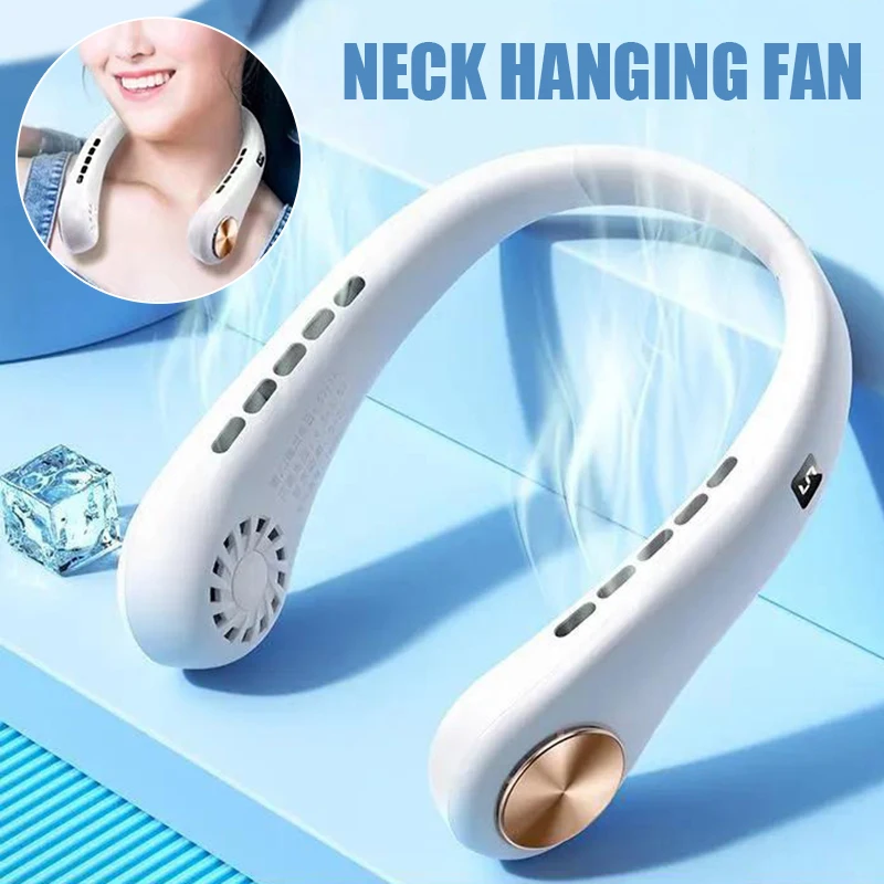 New Mini Neck Fan Portable Bladeless Hanging Neck Fans Cooling Rechargeable Air Cooler Mini Summer Sports Fans
New Mini Neck Fan Portable Bladeless Hanging Neck Fans Cooling Rechargeable Air Cooler Mini Summer Sports Fans