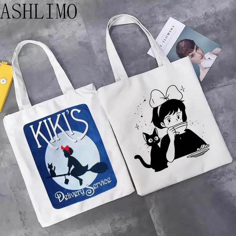 Kiki'S Delivery Service Totoro Studio Anime women shopping bag big handbag canvas bag shopper bag Cartoon tote bag Shoulder Bags
Kiki'S Delivery Service Totoro Studio Anime women shopping bag big handbag canvas bag shopper bag Cartoon tote bag Shoulder Bags