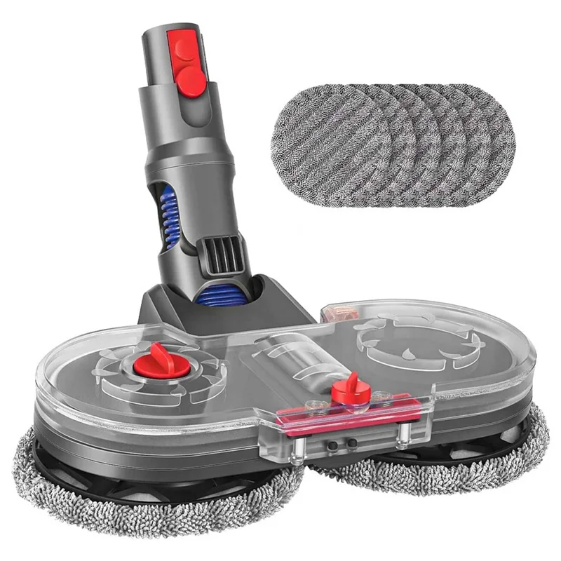 Electric Mop Attachment for Dyson V12 Detect Slim Vacuum Cleaner Mop Attachment with 6 Mop Pads and Removable Water Tank
Electric Mop Attachment for Dyson V12 Detect Slim Vacuum Cleaner Mop Attachment with 6 Mop Pads and Removable Water Tank