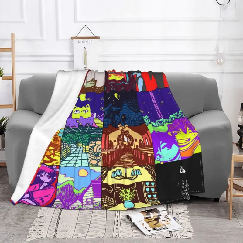 Omori game blankets flannel print Basil Mari Kel aubplaid multi-function soft throw blankets for sofa office rug piece
Omori game blankets flannel print Basil Mari Kel aubplaid multi-function soft throw blankets for sofa office rug piece
