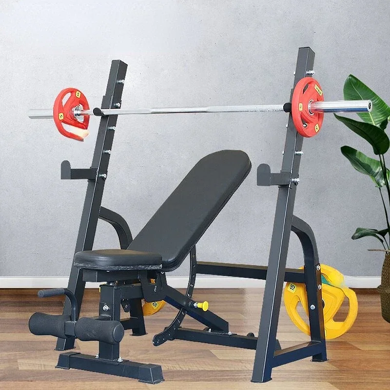 Push Squat Rack Men's Home Fitness Equipment Multifunctional Weight Bench Stable Fitness Chair Combination Barbell Stand
Push Squat Rack Men's Home Fitness Equipment Multifunctional Weight Bench Stable Fitness Chair Combination Barbell Stand