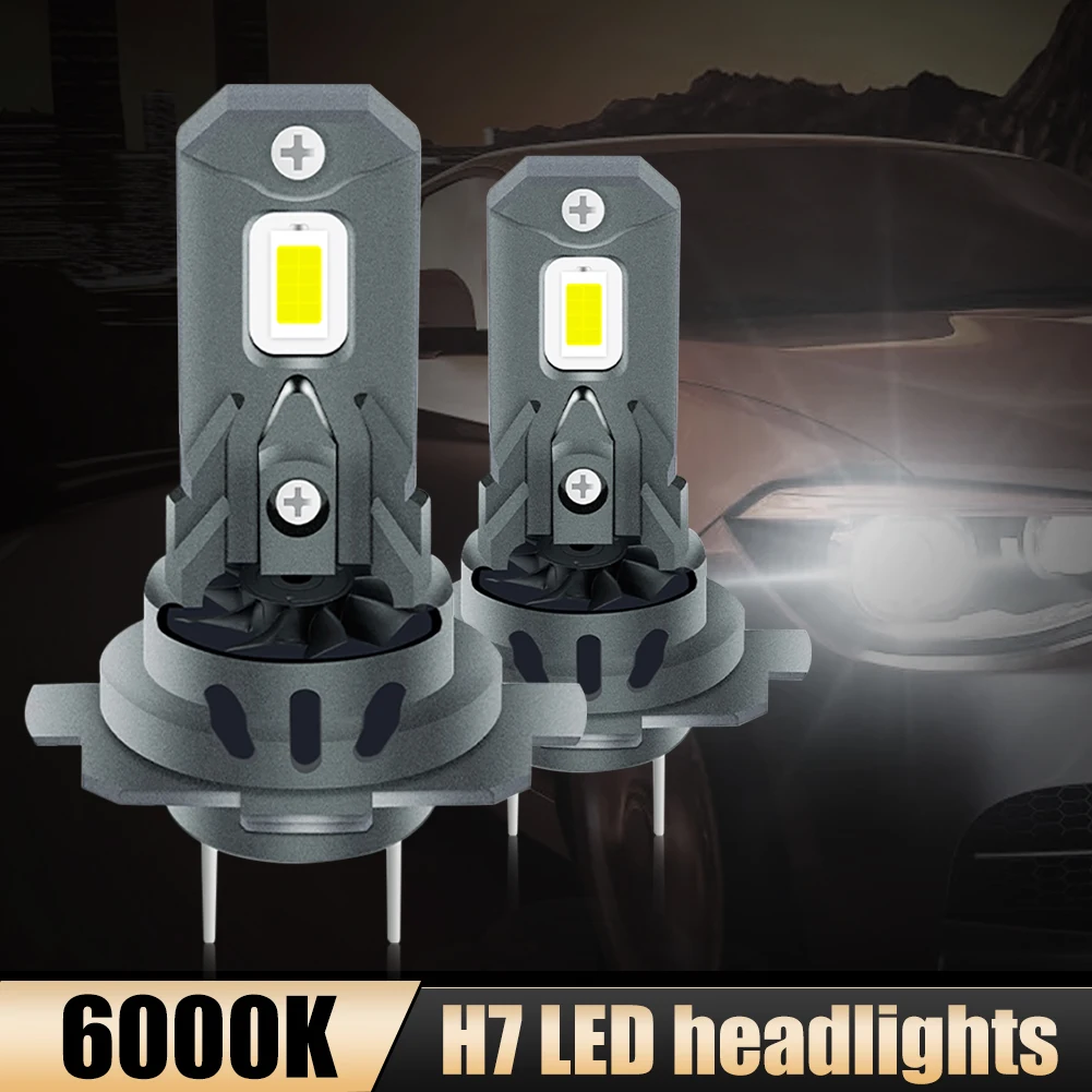 120W 6000K Car H7 LED Headlight High Power 12V 18000LM Auto Fog Light Automobile Diode Lamp IP68 Light With Fast Cooling Fan
120W 6000K Car H7 LED Headlight High Power 12V 18000LM Auto Fog Light Automobile Diode Lamp IP68 Light With Fast Cooling Fan