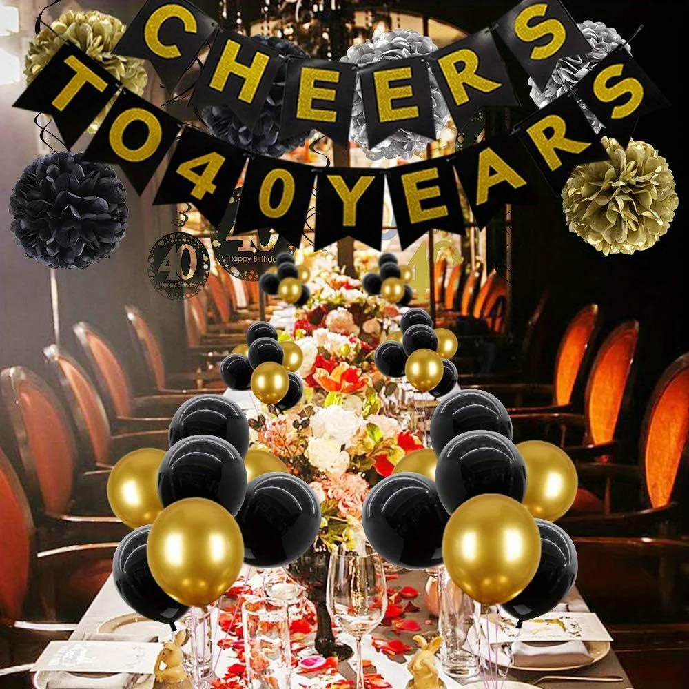 40th Birthday Decorations For Men 40th Birthday Party Decorations 40th Birthday Balloons
40th Birthday Decorations For Men 40th Birthday Party Decorations 40th Birthday Balloons