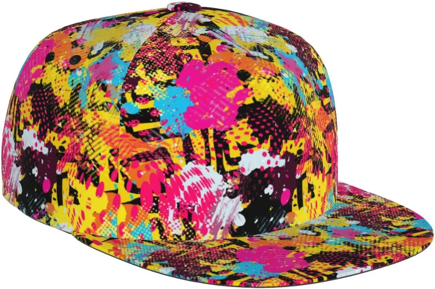 Graffiti Snapback Hat for Men Women Hip-hop Adjustable Baseball Cap Flat Bill Visor Trucker Cap Unisex
Graffiti Snapback Hat for Men Women Hip-hop Adjustable Baseball Cap Flat Bill Visor Trucker Cap Unisex