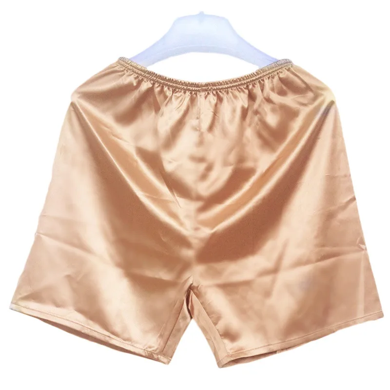 Boxers Men\\'s Nightwear Shorts 4 Sizes 5 Colors Men Loose Sleepwear Underwear Silk L-3XL Top Quality Comfortable
Boxers Men\\'s Nightwear Shorts 4 Sizes 5 Colors Men Loose Sleepwear Underwear Silk L-3XL Top Quality Comfortable