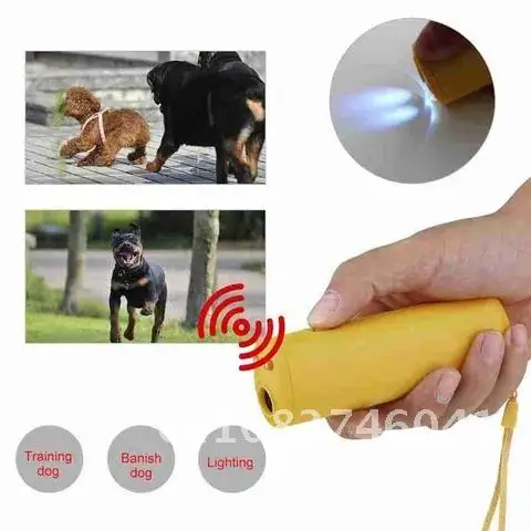 3 In 1 Ultrasound Dog Training Repeller Control Trainer Device Anti Barking Harmless Led Training Device Ultrasound Repeller
3 In 1 Ultrasound Dog Training Repeller Control Trainer Device Anti Barking Harmless Led Training Device Ultrasound Repeller