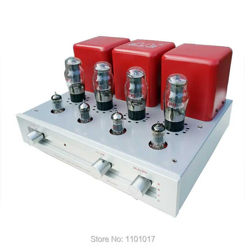 Meixing MingDa MC34-B19 6P3 Tube Amp HIFI EXQUIS Integrated Push-Pull Lamp Amplifier
Meixing MingDa MC34-B19 6P3 Tube Amp HIFI EXQUIS Integrated Push-Pull Lamp Amplifier