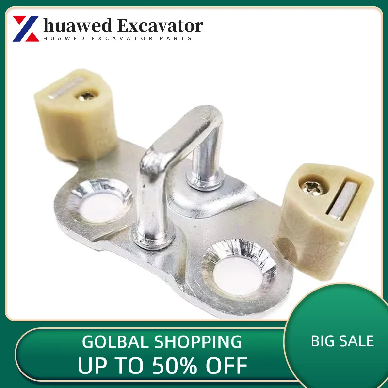For Komatsu 60/120/200-5 60-6 Driver's Cab Door Latch Striker U-shaped Lock Buckle Accessories Excavator Parts
For Komatsu 60/120/200-5 60-6 Driver's Cab Door Latch Striker U-shaped Lock Buckle Accessories Excavator Parts