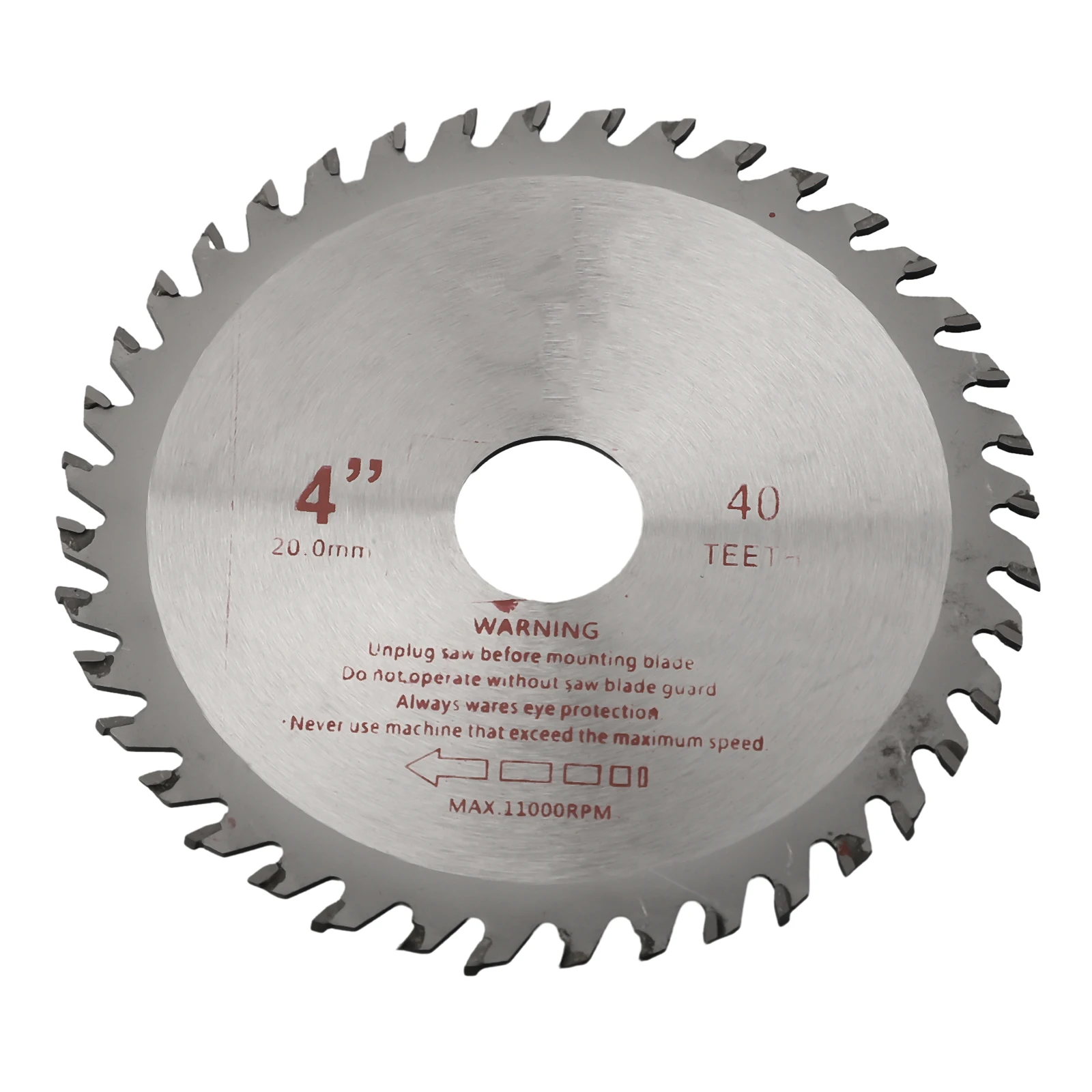 1/2pcs 4 Inch 40 Teeth Circular Saw Blade Wood Cutting Disc For Woodworking Tool Accessories 20mm Bore 12000RPM
1/2pcs 4 Inch 40 Teeth Circular Saw Blade Wood Cutting Disc For Woodworking Tool Accessories 20mm Bore 12000RPM
