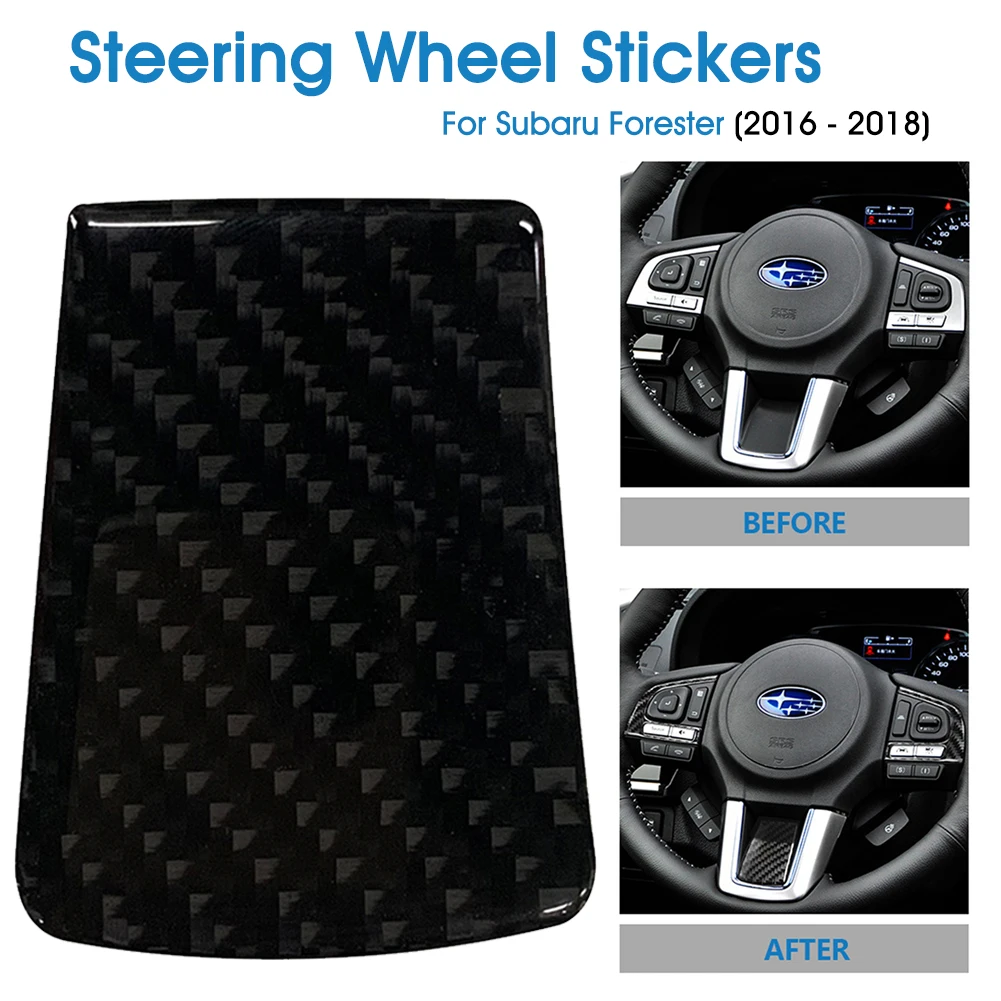 Airspeed for Subaru Forester Accessories 2016 2017 2018 Carbon Fiber Car Interior Steering Wheel Stickers Covers Trim Decoration
Airspeed for Subaru Forester Accessories 2016 2017 2018 Carbon Fiber Car Interior Steering Wheel Stickers Covers Trim Decoration
