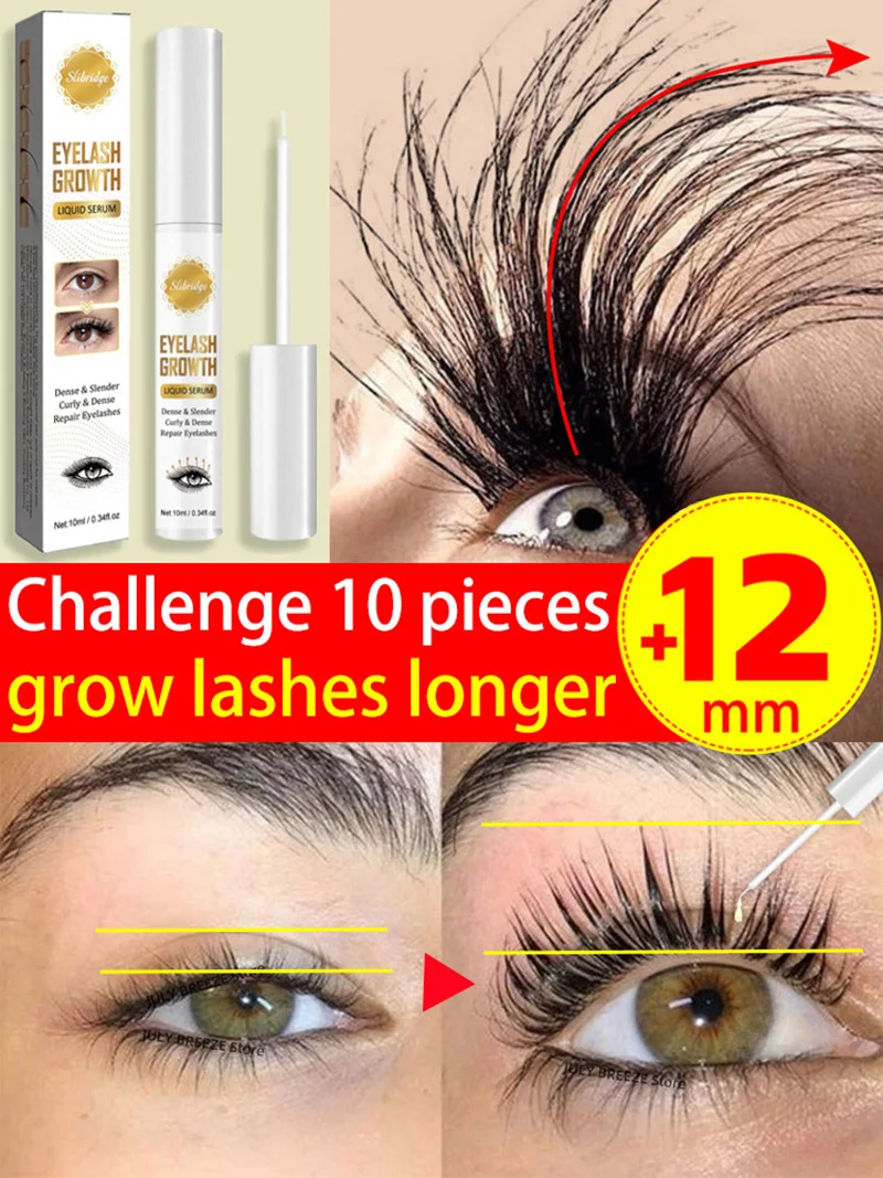 

Natural Eyelash Growth Serum 3 Days Rapid Eyelash Growth Eyebrow Enhancing Lash Lifting Lengthening Eyelash Thickening