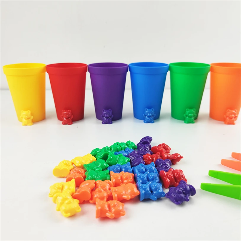 Montessori Parish Sensory Math Toys Color Rainbow Shape Matching Game Counting Bear Games Montessori 2 Years Old C64W
Montessori Parish Sensory Math Toys Color Rainbow Shape Matching Game Counting Bear Games Montessori 2 Years Old C64W