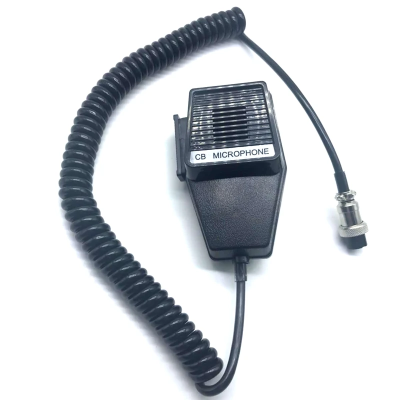 

CM4 CB Ham Radio Speaker Handheld PTT Mic Microphone for Cobra 18 WX ST II 19 DX IV UltraIII 21 25 29 LTD LX 146 Walkie Talkie