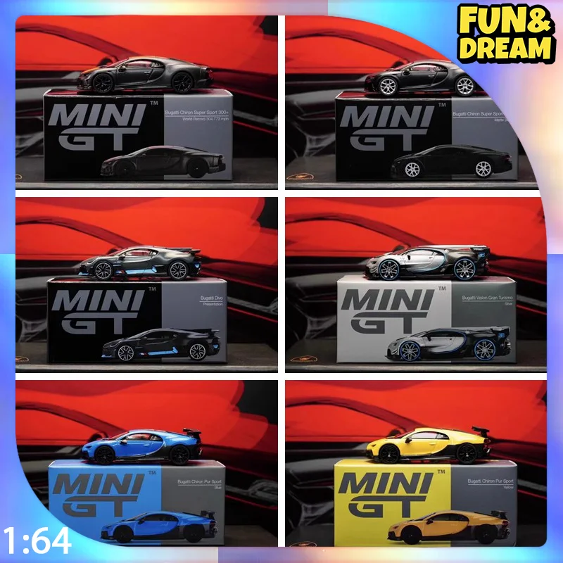 Mini Gt1:64 911 Bugatti Vision Gran Car Model Collectible Cars 992 Gt3 Children Toys Room Decoration Birthday Gift
Mini Gt1:64 911 Bugatti Vision Gran Car Model Collectible Cars 992 Gt3 Children Toys Room Decoration Birthday Gift
