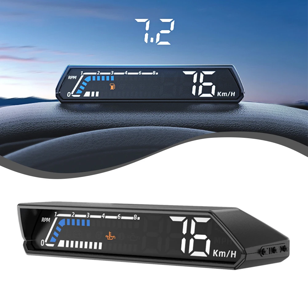 Car Head Up Display HUD Gauge OBD2 Driving Computer Temperature Speedometer Universal Head-Up Display Car Electronics Accessory
Car Head Up Display HUD Gauge OBD2 Driving Computer Temperature Speedometer Universal Head-Up Display Car Electronics Accessory