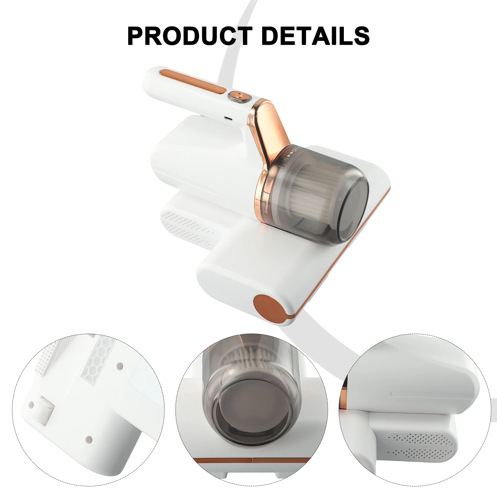 Deep Mattress Cleaner 14 KPA Vacuum Cleaner for Bedding Sofa Dust and Pet Hair USB/Type C Interface Small and Portable
Deep Mattress Cleaner 14 KPA Vacuum Cleaner for Bedding Sofa Dust and Pet Hair USB/Type C Interface Small and Portable