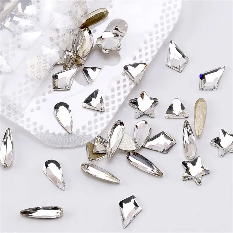 High Quality Nail Decoration Popular Nail Rhinestones Plating The Nail Art Decoration Sparkling Crystal Nail Art 3d Need
High Quality Nail Decoration Popular Nail Rhinestones Plating The Nail Art Decoration Sparkling Crystal Nail Art 3d Need