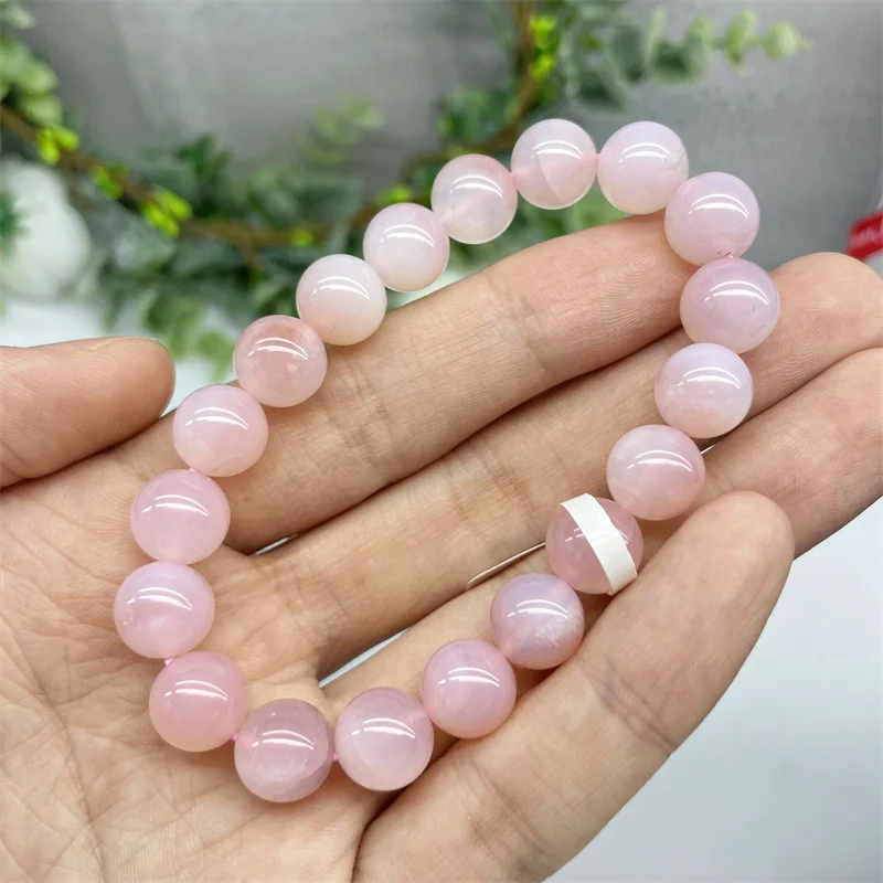 

Natural Milky Yanyuan Agate Bracelet Fashion Gemstone Crystal Jewelry Bangle For Women Healing Bohemia Holiday Gift 1pcs 10MM