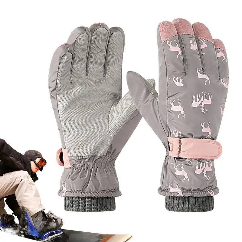 

Ski Gloves Men Waterproof Comfortable Winter Ski Gloves Outdoor Activities Supplies Winter Gloves For Riding Skiing