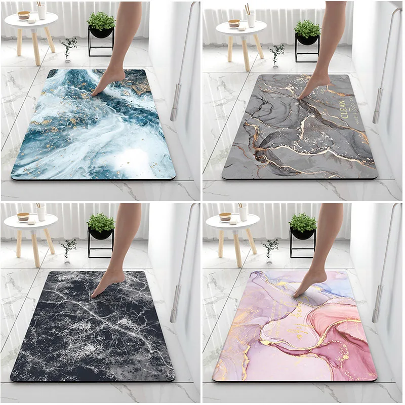 Luxury Bathroom Mats Anti Slip Shower Bath Mat Super Absorbent Quick Dry Foot Floor Mat Toilet Rug Doormat Carpet Washable
Luxury Bathroom Mats Anti Slip Shower Bath Mat Super Absorbent Quick Dry Foot Floor Mat Toilet Rug Doormat Carpet Washable