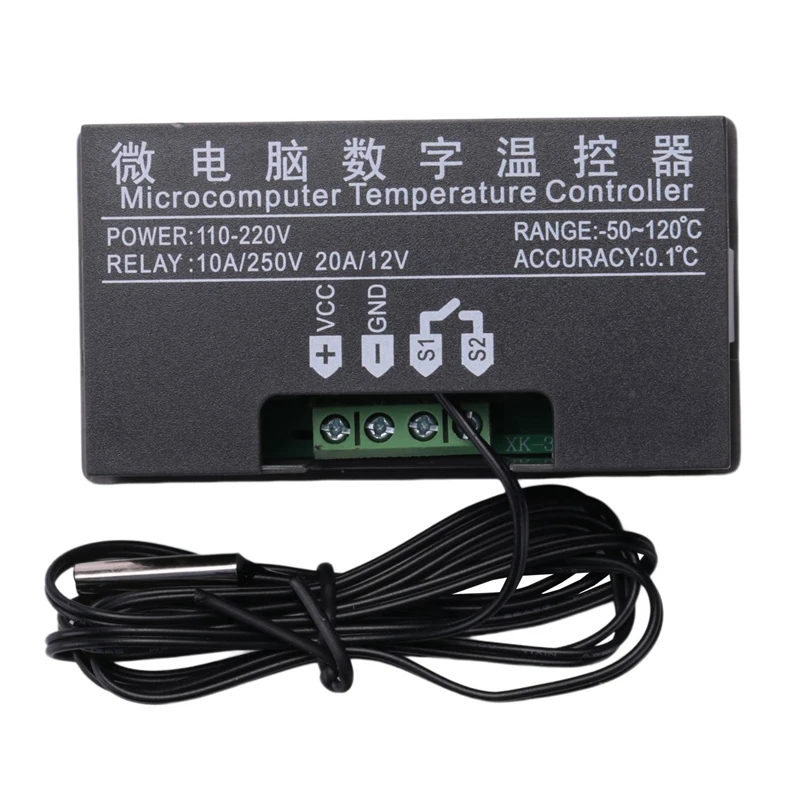 W3230 Probe Line 20A Digital Temperature Control LED Display Thermostat Heat/Cooling Control Instrument 
W3230 Probe Line 20A Digital Temperature Control LED Display Thermostat Heat/Cooling Control Instrument