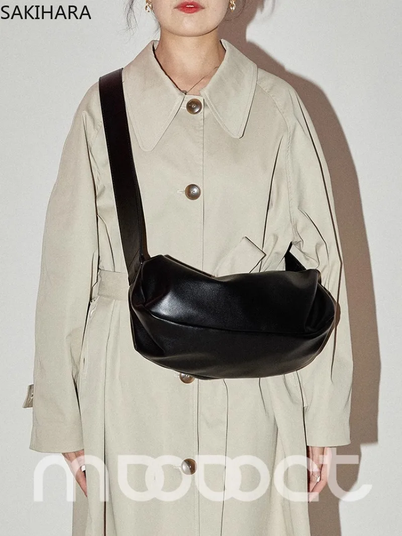 Purses and Handbags Korean Fashion Casual Solid Color PU Leather Simple Soft Large Capacity Design Y2k Bags Bolsos Para Mujer
Purses and Handbags Korean Fashion Casual Solid Color PU Leather Simple Soft Large Capacity Design Y2k Bags Bolsos Para Mujer