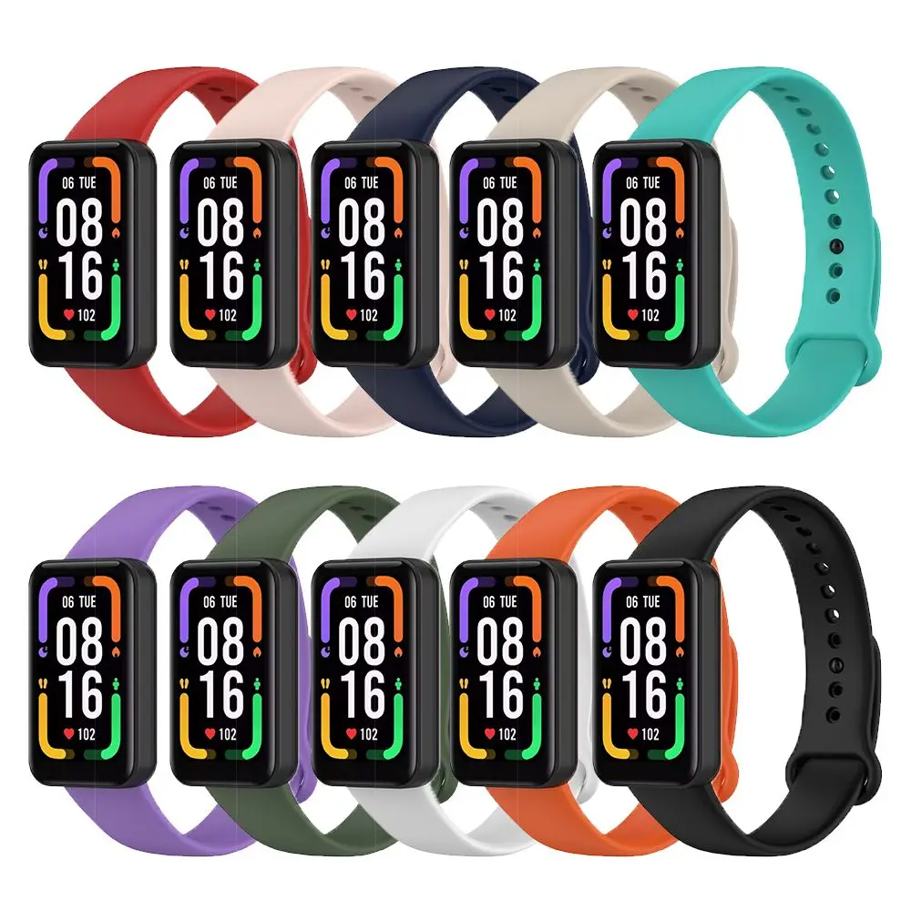 Мягкий спортивный сменный силиконовый браслет Wacthband для Redmi Smart Band Pro
Мягкий спортивный сменный силиконовый браслет Wacthband для Redmi Smart Band Pro