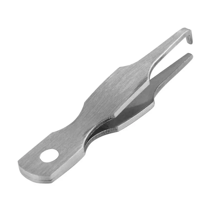 Fishing Line Opening Pliers 12g 6*1.1cm Accessories Gray Parts Portable Stainless Steel With Hanging Hole 1 Pcs
Fishing Line Opening Pliers 12g 6*1.1cm Accessories Gray Parts Portable Stainless Steel With Hanging Hole 1 Pcs