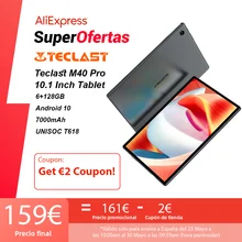 Teclast M40 Pro 10.1'' Tablet 1920x1200 6GB RAM 128GB ROM UNISOC T618 Octa Core Android 11 4G Network Dual Wifi Teclast M40 Pro 10.1'' Tablet 1920x1200 6GB RAM 128GB ROM UNISOC T618 Octa Core Android 11 4G Network Dual Wifi