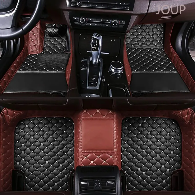 

Custom Car Floor Mats for Volvo XC60 2008-2015 Year Eco-friendly Leather Car Accessories Interior Details