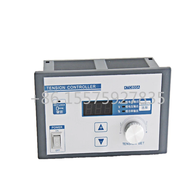 KTC800A DC 24V Manual tension controller suitable for magnetic powder clutch brake
KTC800A DC 24V Manual tension controller suitable for magnetic powder clutch brake