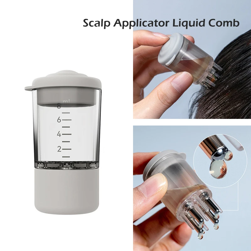Scalp Applicator Comb for Medicine Scalp Head Fluid Comb Essential Oil Hair Treatment Device Hair Massager Brush Growth for Head
Scalp Applicator Comb for Medicine Scalp Head Fluid Comb Essential Oil Hair Treatment Device Hair Massager Brush Growth for Head