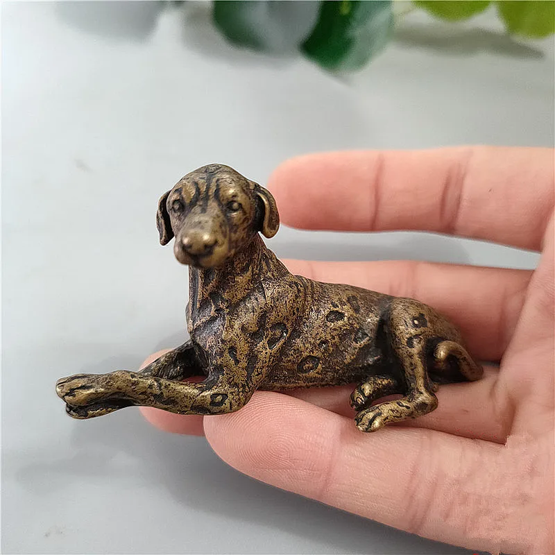 7X3.2X3.5cm Ancient Retro Mini Dog Fengshui Pure Copper Auspicious Teapot Home/Office Desk Putting Decorate Ornaments
7X3.2X3.5cm Ancient Retro Mini Dog Fengshui Pure Copper Auspicious Teapot Home/Office Desk Putting Decorate Ornaments