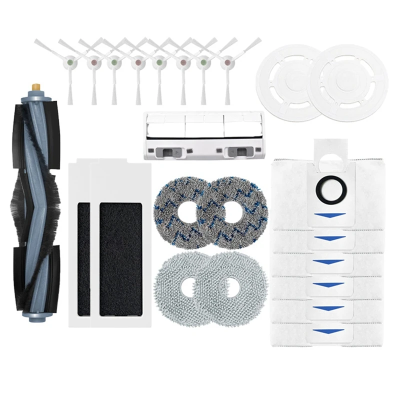 Пылесборник Для Ecovacs Deebot T20 / T20 Max / T20 Pro, основная боковая щетка, тряпичный фильтр НЕРА, Сменные аксессуары
Пылесборник Для Ecovacs Deebot T20 / T20 Max / T20 Pro, основная боковая щетка, тряпичный фильтр НЕРА, Сменные аксессуары