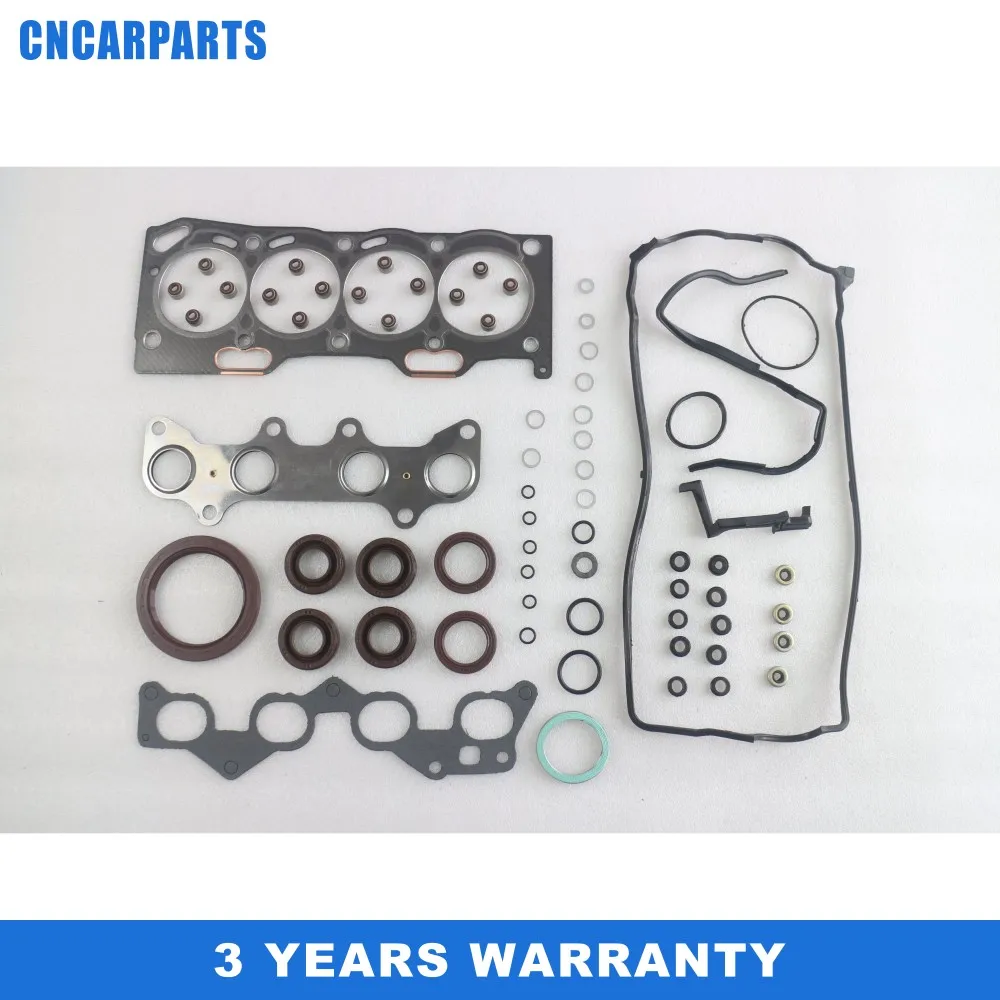 Полный капитальный комплект прокладок двигателя для TOYOTA COROLLA STARLET 1,3 4EFE 16V 1990-1997 VRS
Полный капитальный комплект прокладок двигателя для TOYOTA COROLLA STARLET 1,3 4EFE 16V 1990-1997 VRS