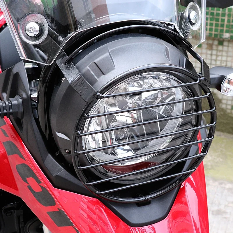 

Налобные фонари для мотоциклов Suzuki Dl250, налобный фонарь, железный налобный фонарь, решетка, абажур, защита налобного фонаря, 1 шт.
