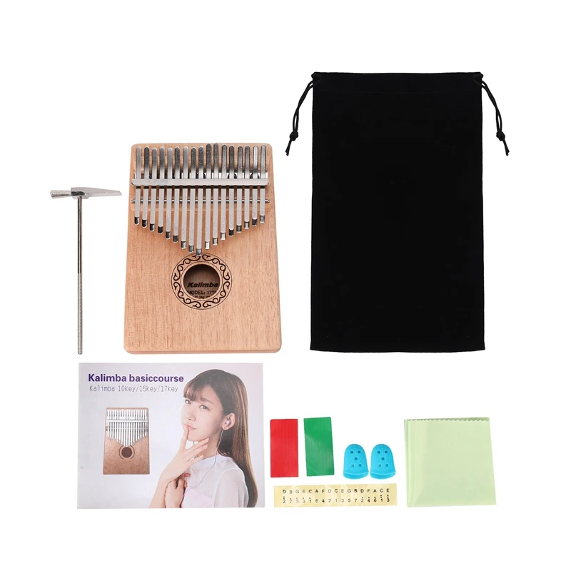 17 клавиш Kalimba большой палец пианино пальцы музыкальные игрушки с мелодией и музыкальной книгой
17 клавиш Kalimba большой палец пианино пальцы музыкальные игрушки с мелодией и музыкальной книгой