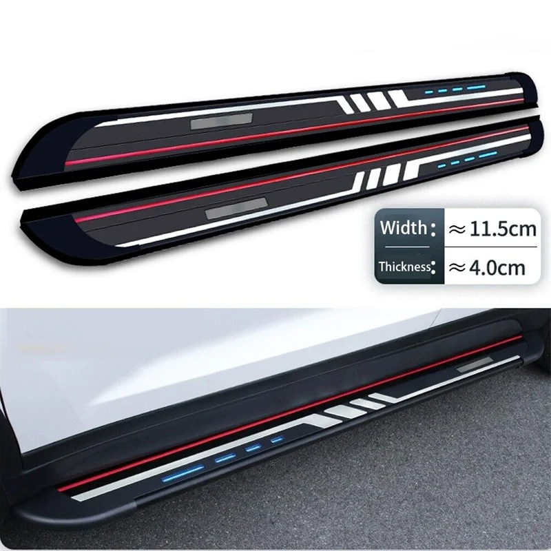 

2PCS for Volvo XC60 2013-2017 Fixed Side Step Running Boards Nerf Bar Pedal