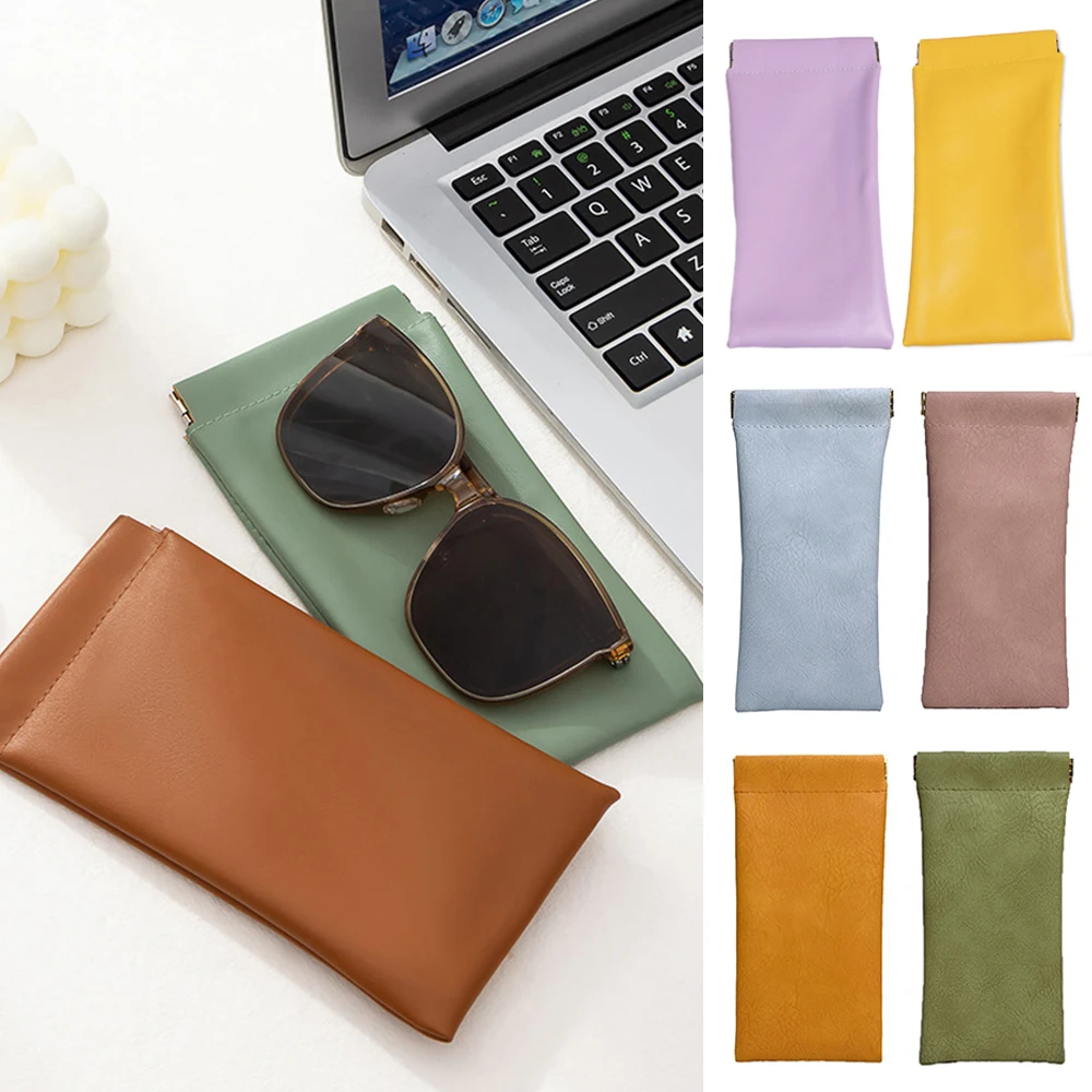 Portable PU Leather Pouch For Sunglasses Bag Multi-Functional Automatic Closing Eyeglasses Case Optical Glasses Bags Protector
Portable PU Leather Pouch For Sunglasses Bag Multi-Functional Automatic Closing Eyeglasses Case Optical Glasses Bags Protector