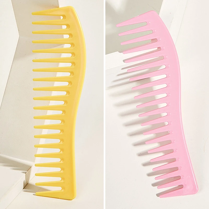 

Anti-static Barber Hairdressing Dyeing Comb Wide Tooth Hair Comb Curly Hair Comb Detangling Hair Brush Salon Hair Styling Tool