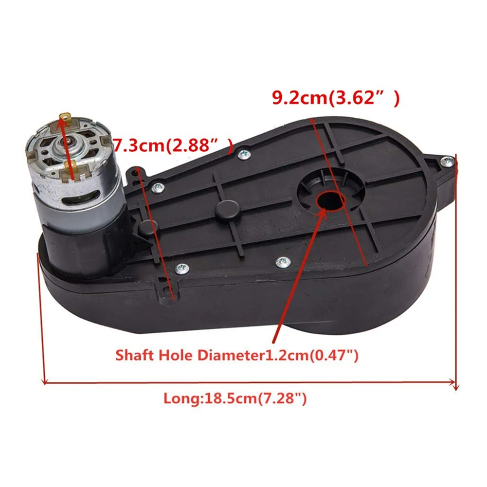 Gearmotors Gearbox 24V DC Motor 24V550 40000RPM Gearbox With High Torque Quick Change Suitable For Kids Ride-on
Gearmotors Gearbox 24V DC Motor 24V550 40000RPM Gearbox With High Torque Quick Change Suitable For Kids Ride-on