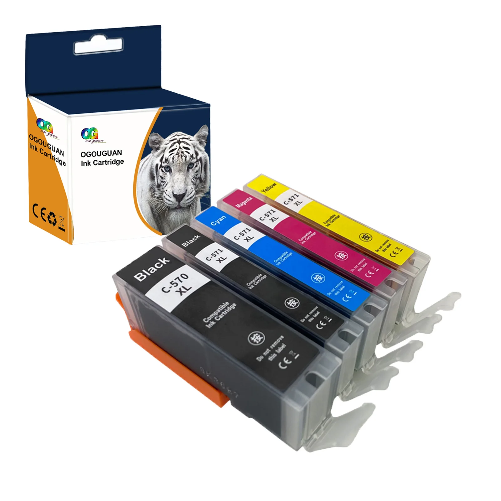 PGI570XL 570XL PGI-570XL CLI-571XL Compatible Ink Cartridge For Canon PIXMA MG5750 MG5751 MG5752 MG5753 MG6850 printer
PGI570XL 570XL PGI-570XL CLI-571XL Compatible Ink Cartridge For Canon PIXMA MG5750 MG5751 MG5752 MG5753 MG6850 printer