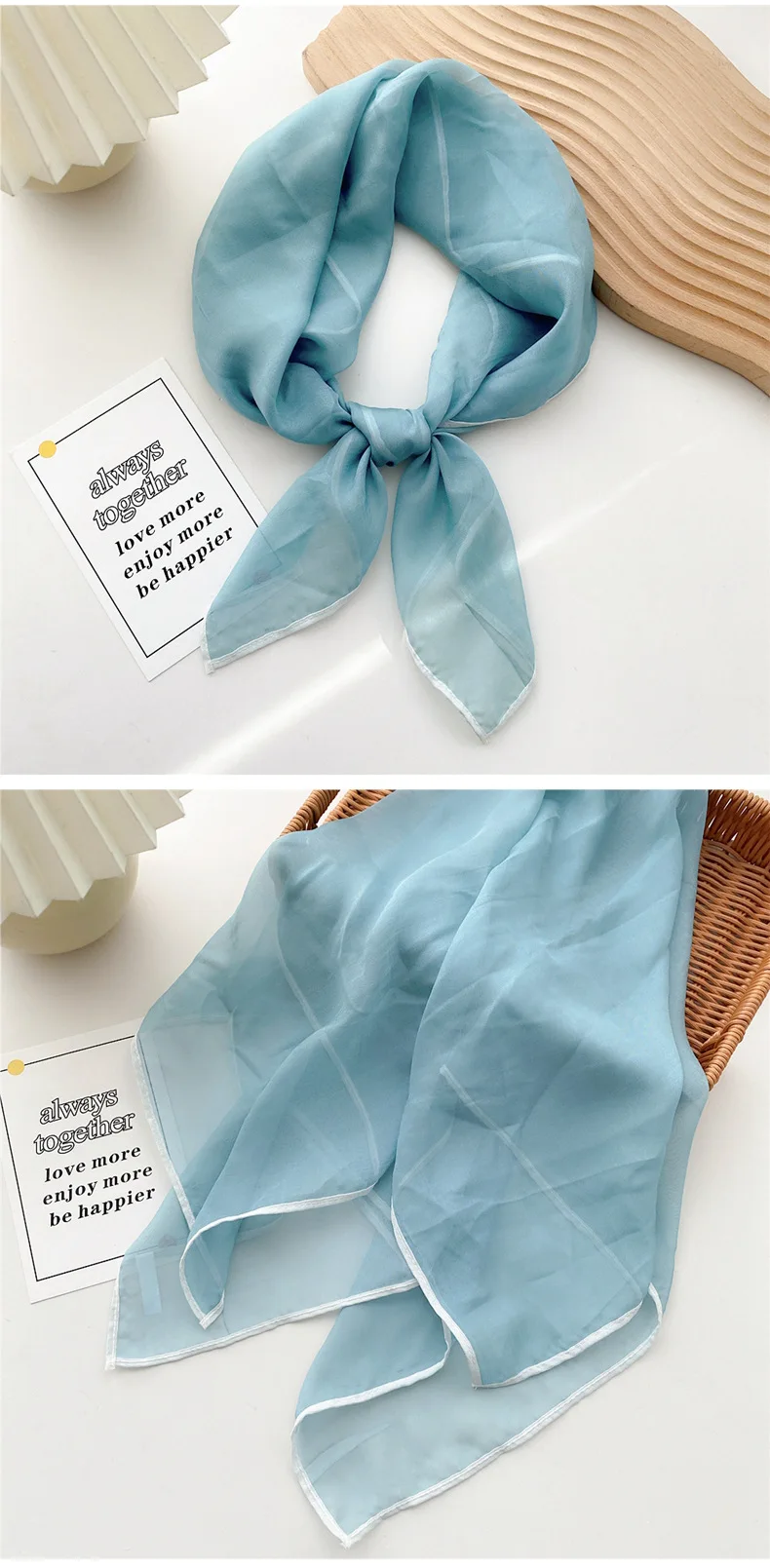 Solid Color Handkerchief Silk Neck Scarves For Women Small Shawls and Wraps Bandana Head Scarfs Square Hairband Hijab Scarf 70cm 15 Mallzona S290015d452404941a031c6c1c8380c07b Solid Color Handkerchief Silk Neck Scarves For Women Small Shawls and Wraps Bandana Head Scarfs Square Hairband Hijab Scarf 70cm Mallzona