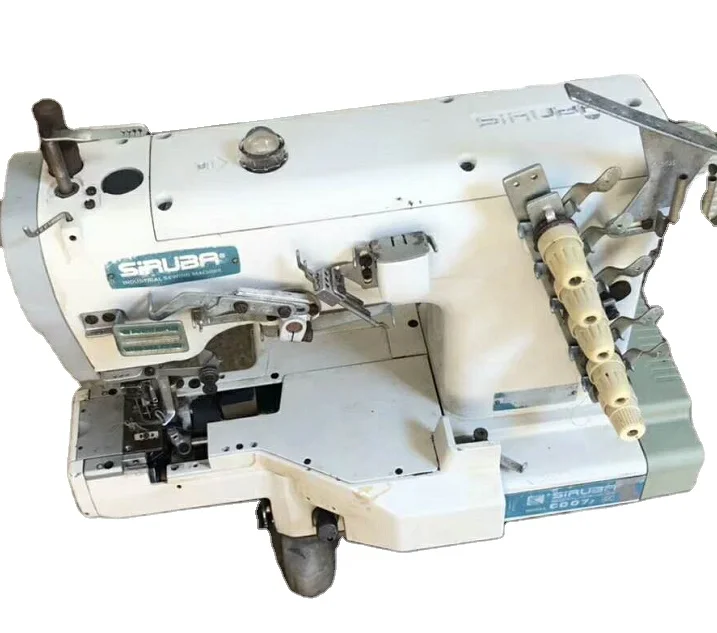 HIGH SPEED FLAT BED CYLINDER BED SEWING MACHINE SIRUBA C007J W600 COVERSTITCH FABRIC SEWING MACHINE INDUSTRIAL
HIGH SPEED FLAT BED CYLINDER BED SEWING MACHINE SIRUBA C007J W600 COVERSTITCH FABRIC SEWING MACHINE INDUSTRIAL