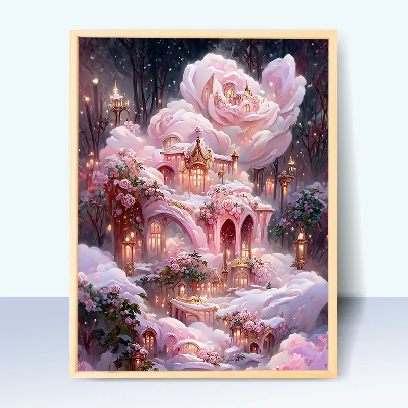 23134-Tulip diy digital acrylic flower painting explosion hand-filled landscape painting 
23134-Tulip diy digital acrylic flower painting explosion hand-filled landscape painting