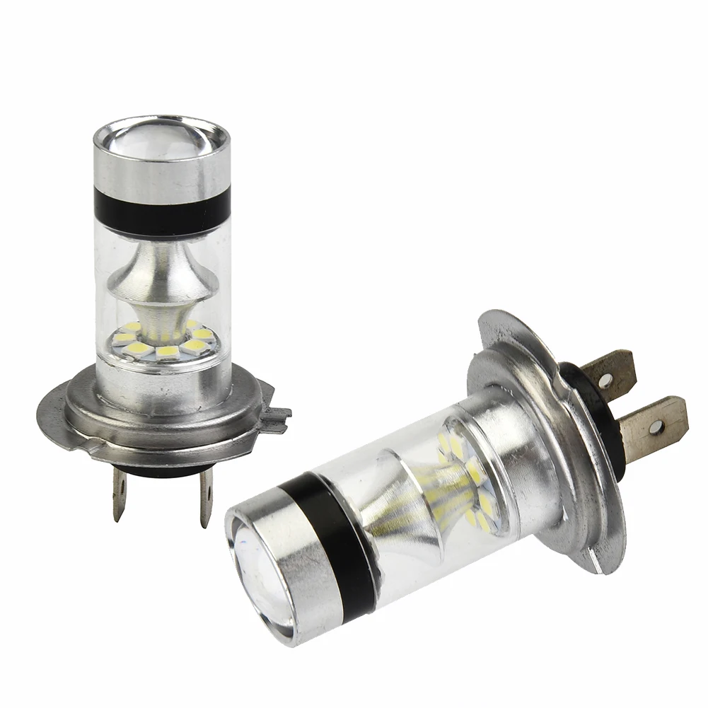 Car Fog Light Headlights Bulbs Front Right Left Kit LED Smart 100W Super White 1100LM 2pcs/Set 6000K Efficient
Car Fog Light Headlights Bulbs Front Right Left Kit LED Smart 100W Super White 1100LM 2pcs/Set 6000K Efficient