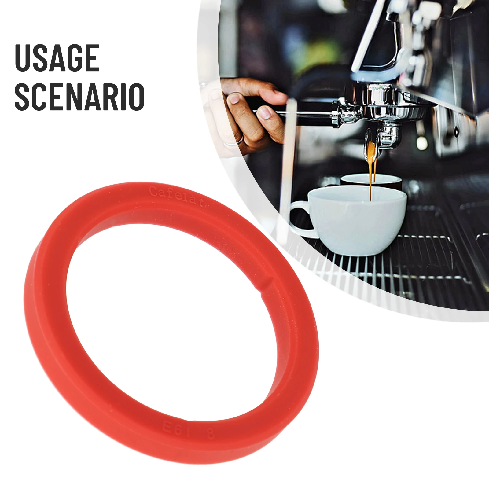 8mm Silicone Group Head Gasket Seal For Cafelat E61 Espresso Coffee Machine Coffee Filters Parts Long Lasting Performance
8mm Silicone Group Head Gasket Seal For Cafelat E61 Espresso Coffee Machine Coffee Filters Parts Long Lasting Performance